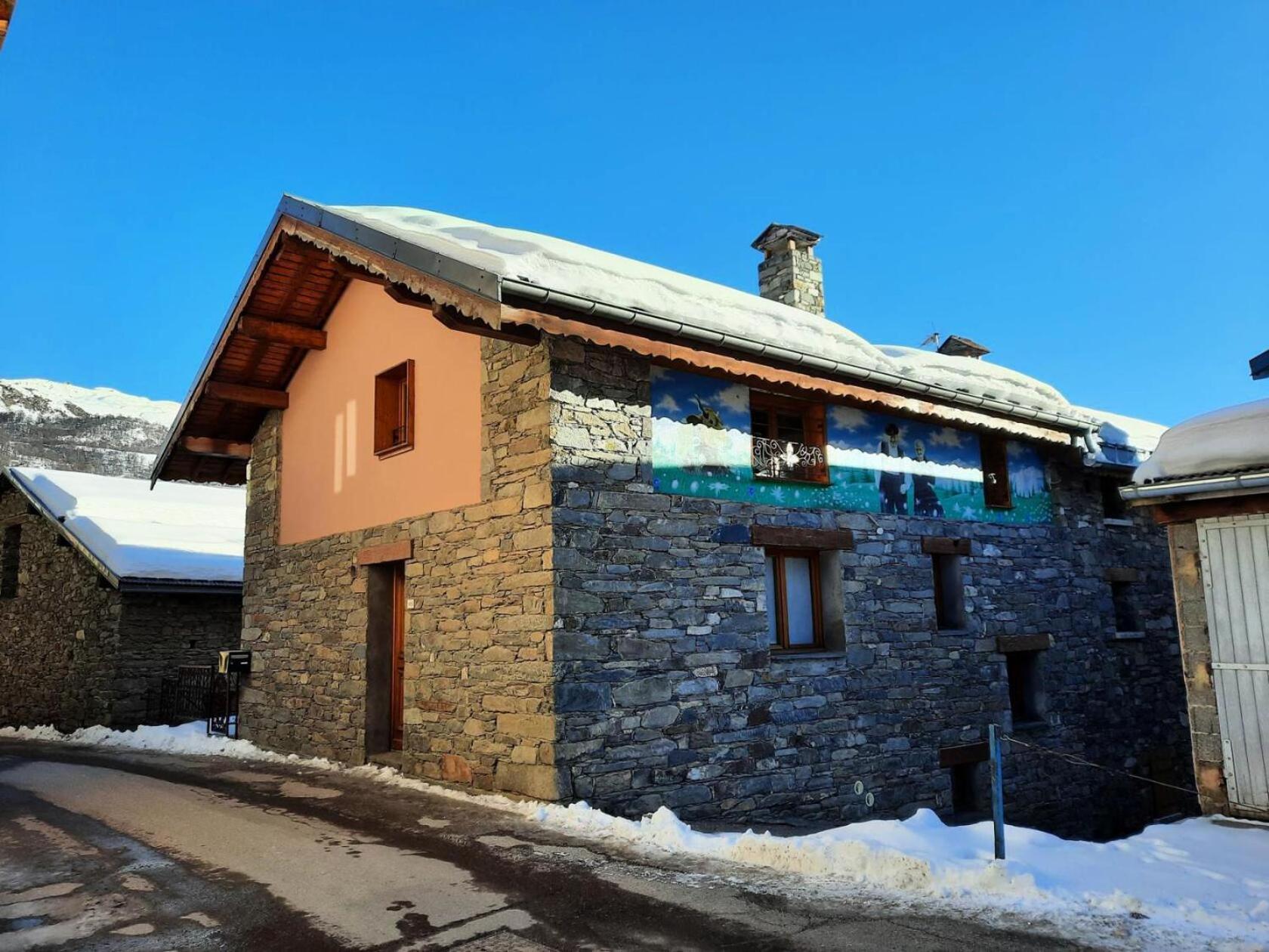 圣马丁德贝尔维尔Chalet Barthelemy - Petit Cocon Authentique Dans Les 3 Vallees Mae-4204公寓 外观 照片