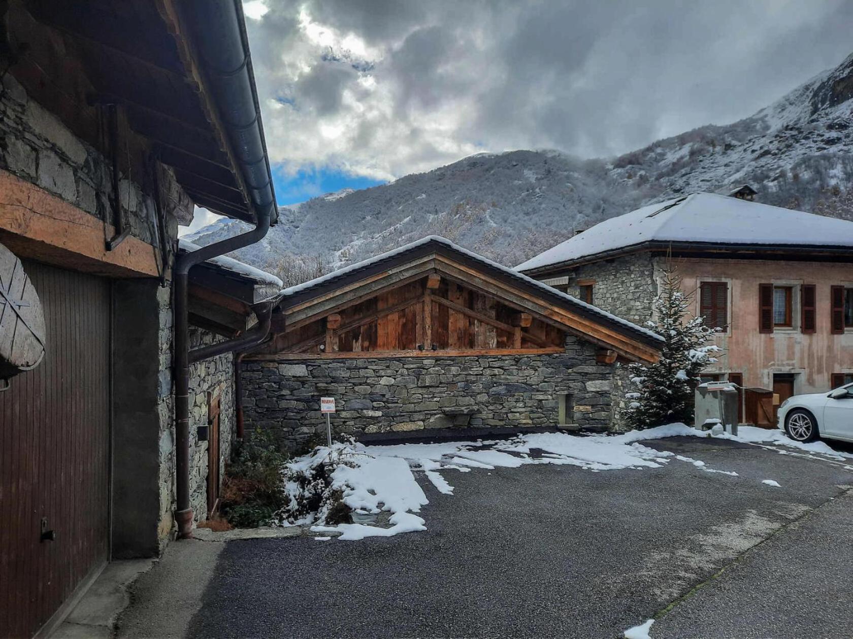 圣马丁德贝尔维尔Chalet Barthelemy - Petit Cocon Authentique Dans Les 3 Vallees Mae-4204公寓 外观 照片